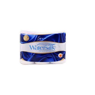 Giấy vệ sinh Watersilk 12 cuộn/1 dây