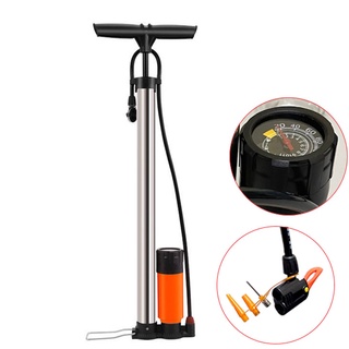 Bơm xe máy, xe đạp có đồng hồ đo áp suất cinshoplc