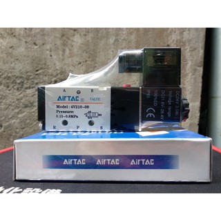 VAN AIRTAC 4V210-08 van điện từ AIRTAC ren 1/4 , điện áo 220V , 24VDC