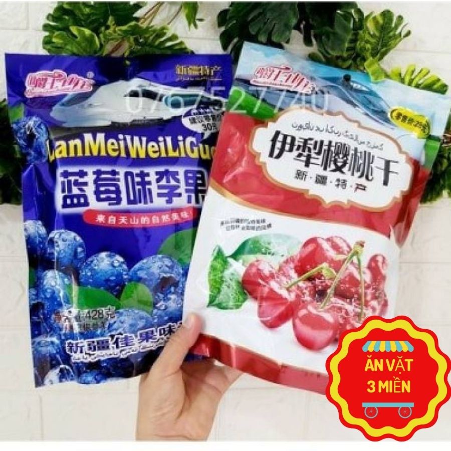 Ô mai Việt Quất, Cherry gói 400g