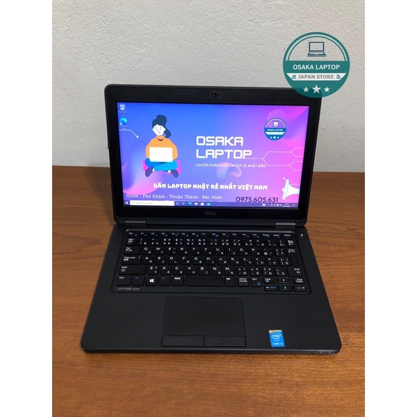 Laptop Cũ Dell Latitude E5250 Core i5 giá rẻ nhất Việt nam - Hàng Nhật nhập khẩu