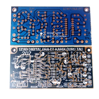 Bảng Mạch PCB Không CT 207 ECHO PT2399