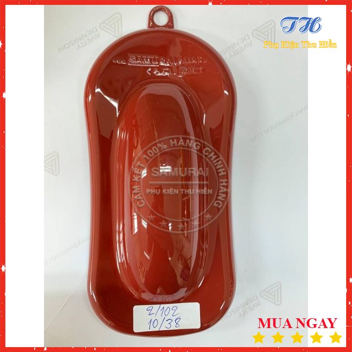 Combo 3 Chai Samurai Màu Nâu Hạt Dẻ Gồm: 2K04 - 10/38 - 2K01 - P800 ( Kèm Giấy Nhám )