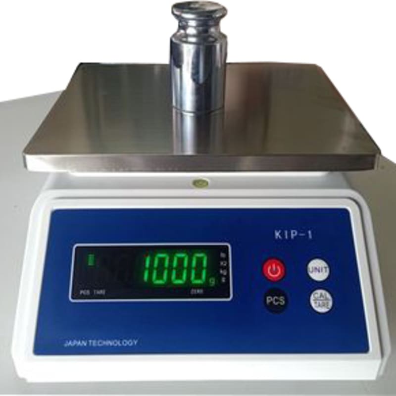 Hàng loại 1-Cân Điện Tử Thủy Sản chống nước Nhật Bản KIP-1 15kg 30Kg - Độ chính xác cao