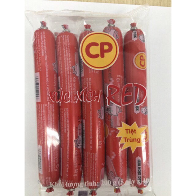 Xúc xích CP heo gói 200g