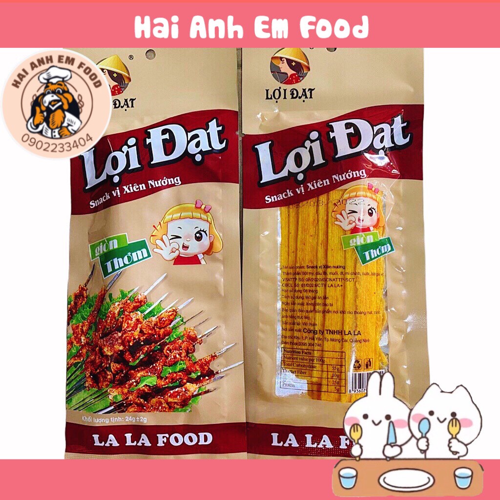 Gói snack vị thịt xiên nướng [Lợi Đạt]