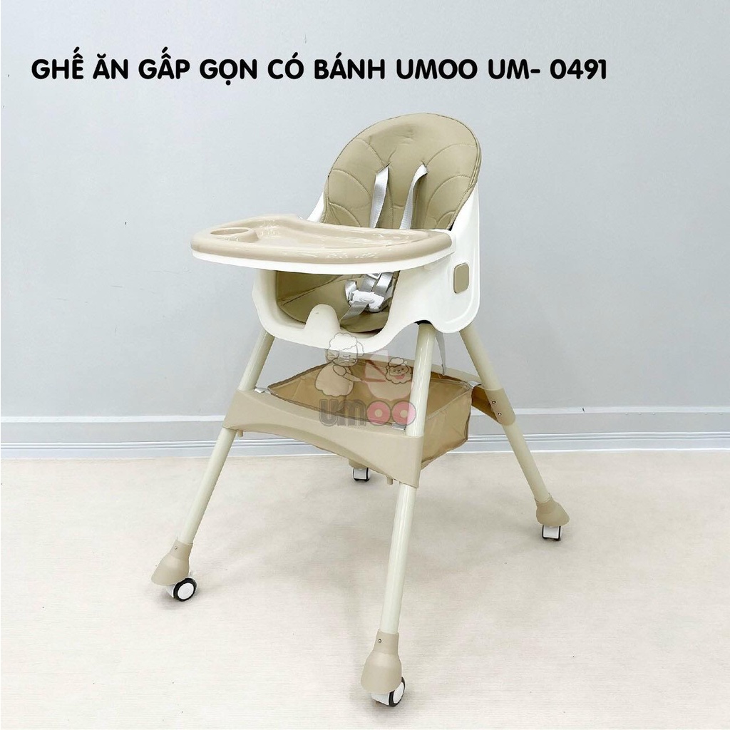 GHẾ ĂN DẶM GẤP GỌN UMOO UM-0491