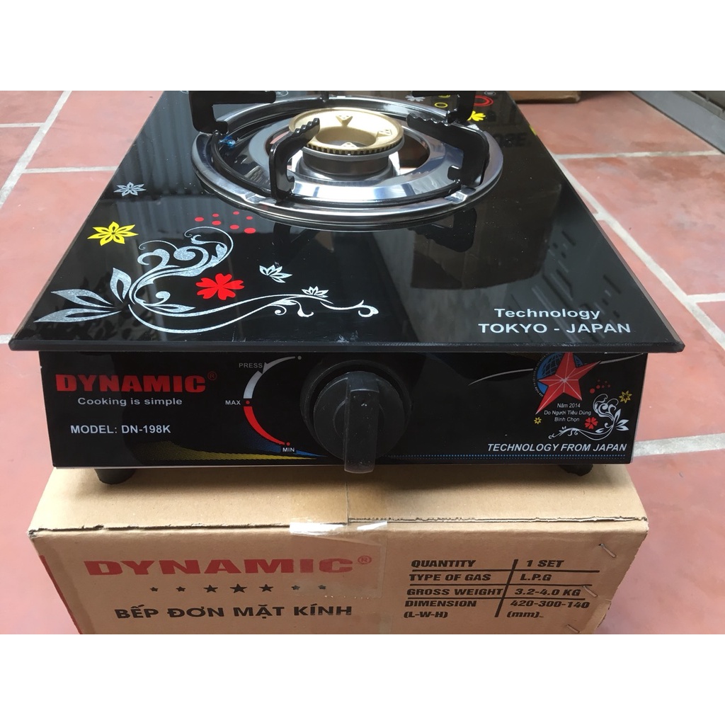 Bếp ga đơn kính cường lực DYNAMIC / MUSAKI / KORCHI cao cấp