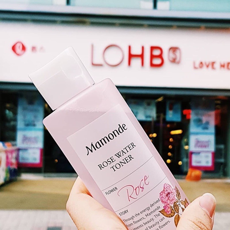 Nước hoa hồng dưỡng ẩm Mamonde Rose water toner