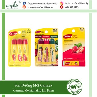 [TOP 1 UY TÍN} Son Dưỡng Moisturizing Carmex Lip Balm (BILL MỸ)