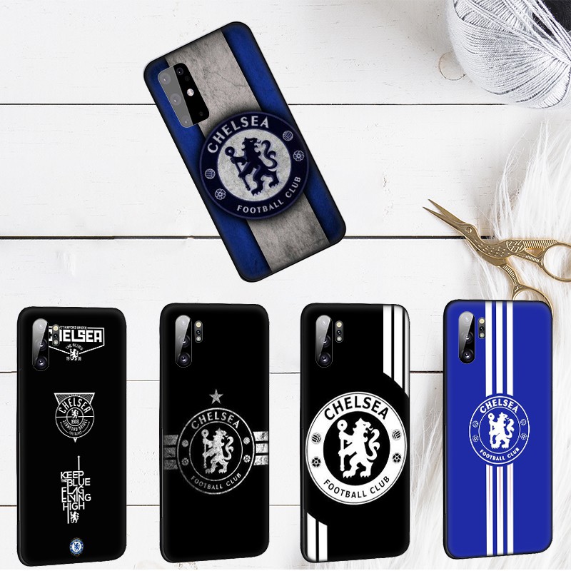 Ốp lưng silicone hình logo đội bóng Chelsea cho Samsung Galaxy A10 A50s A50 A40s A40 A30s A30 A20E A20S A20 A10s