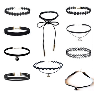 Set 10 vòng cổ choker thời trang cá tính cho nữ