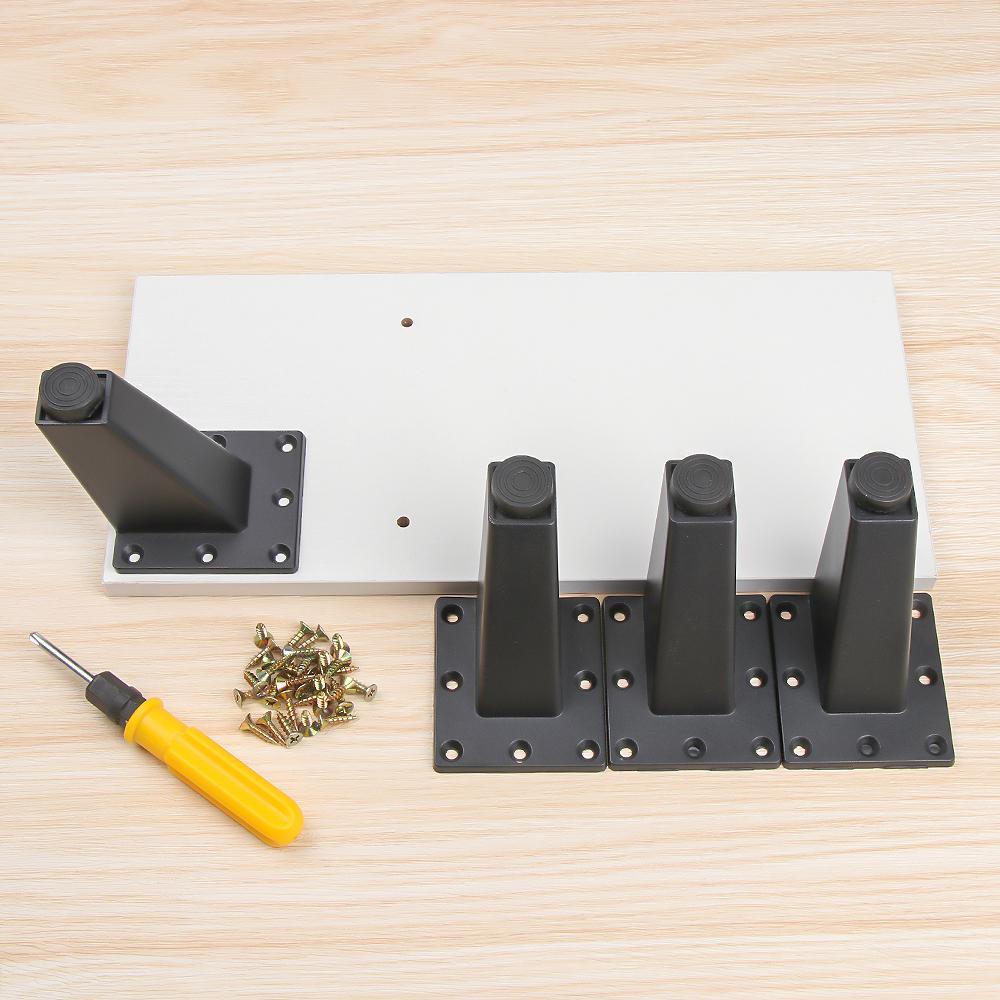 Set 4 Chân Đỡ Ghế Sofa Màu Trắng Đen Siêu Chắc