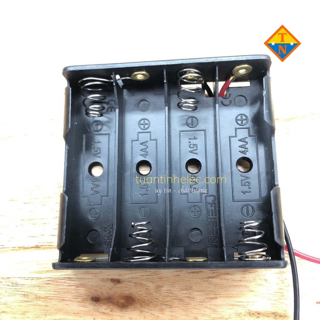 Đế Pin 1, 2, 3,4  pin lắp Pin 1.5V