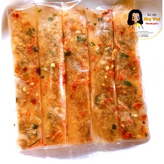 Bánh tráng sấp dẻo cuộn hành phi (1sấp 10b)