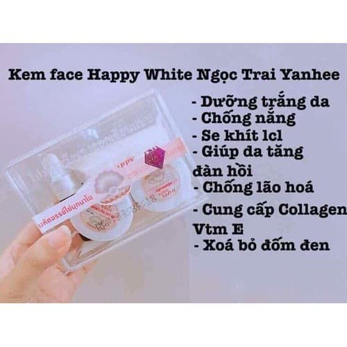 kem Happy White Ngọc Trai Thái Lan