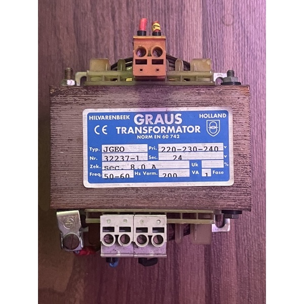 Biến áp cách ly GRAUS của Hà Lan🇳🇱