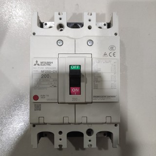 CB KHỐI MCCB Mitsubishi NF250-CV 2P 36kA 100A, 125A, 150A, 175A, 200A, 225A, 250A