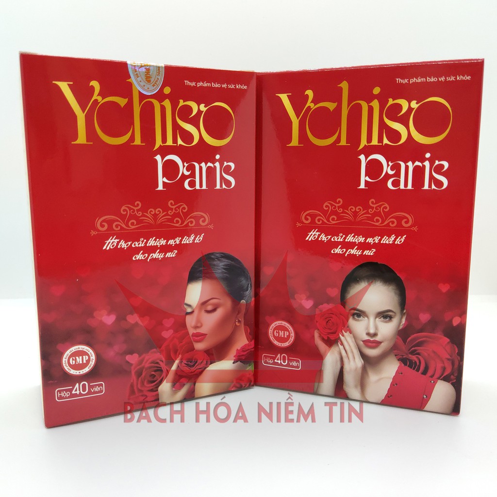 Viên uống làm sáng da, tăng cường nội tiết tố nữ YCHISO - PARIS - với Sữa ong chúa, Nhau thai cừu - Hộp 40 viên | BigBuy360 - bigbuy360.vn