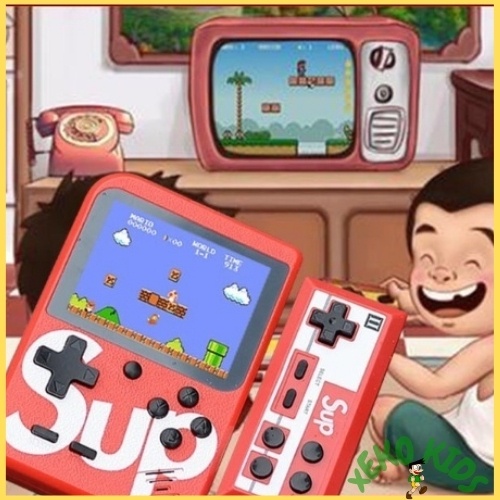 Máy chơi game cầm tay 4 nút mini S.u.p 400 trò vui nhộn chơi được 2 người Xeko 36 | BigBuy360 - bigbuy360.vn