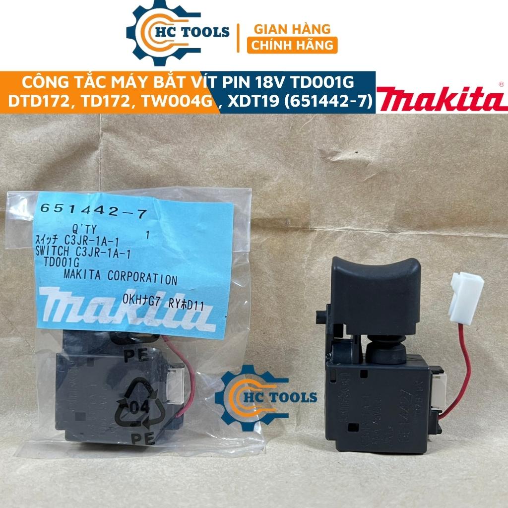 Công tắc máy bắt vít pin Makita DTD172/TD001G/XDT19/TD172  chính hãng | HÙNG CƯỜNG TOOLS
