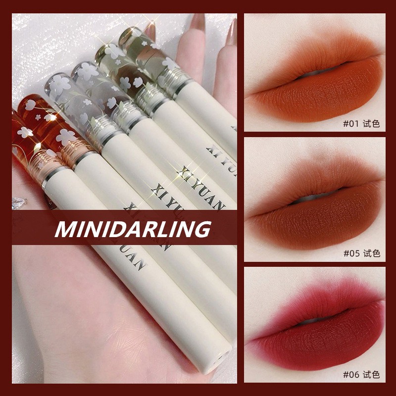 Son Môi Dạng XIYUAN Lỏng Lâu Trôi Chống Thấm Nước Màu Sắc Tự Nhiên Chất Lượng Cao | BigBuy360 - bigbuy360.vn