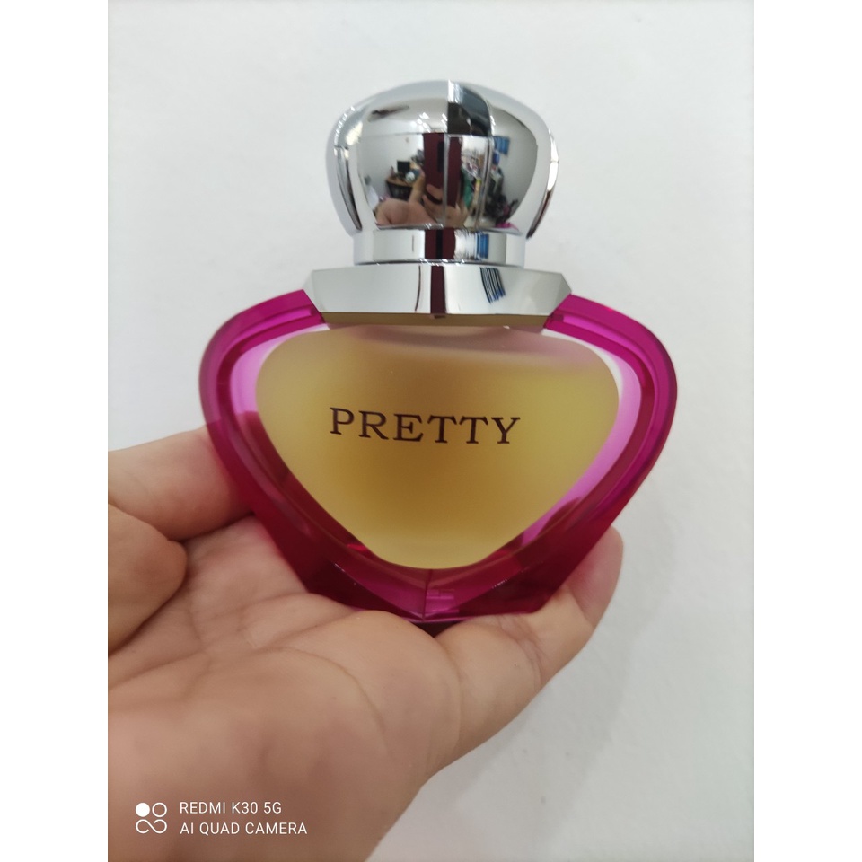 Nước Hoa Ô tô Hàn Quốc Pretty 32ml Mùi Hoa Lan - Màu Hồng