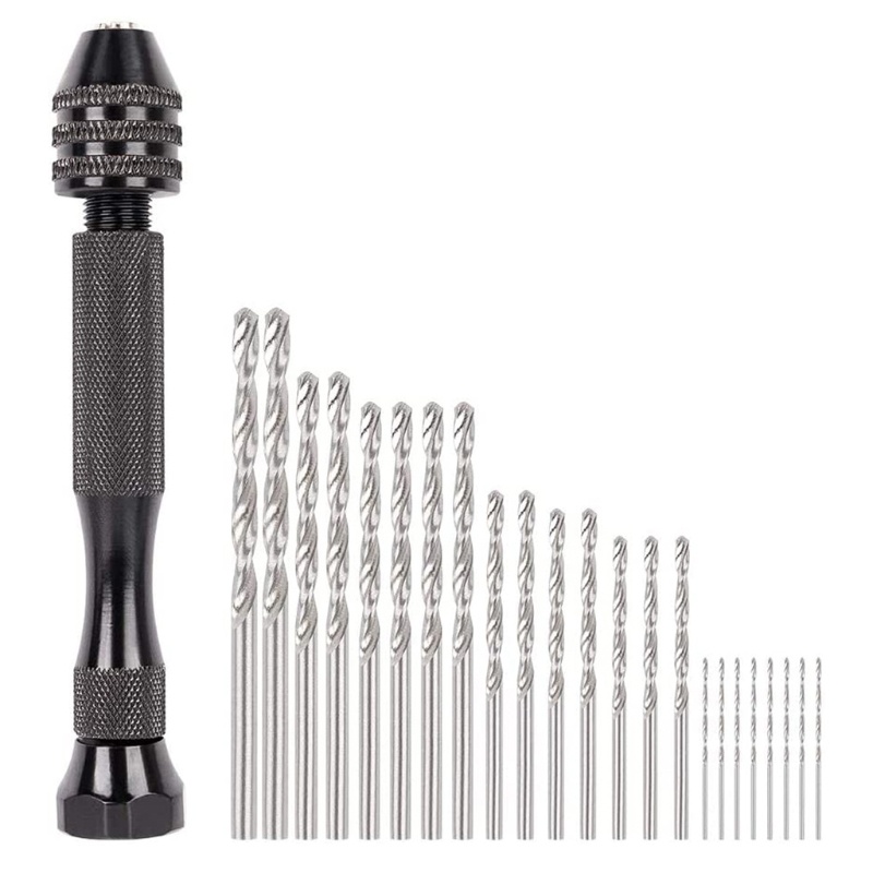 Sa Bộ 26 Mũi Khoan Gỗ Làm Đồ Trang Sức Chuyên Dụng