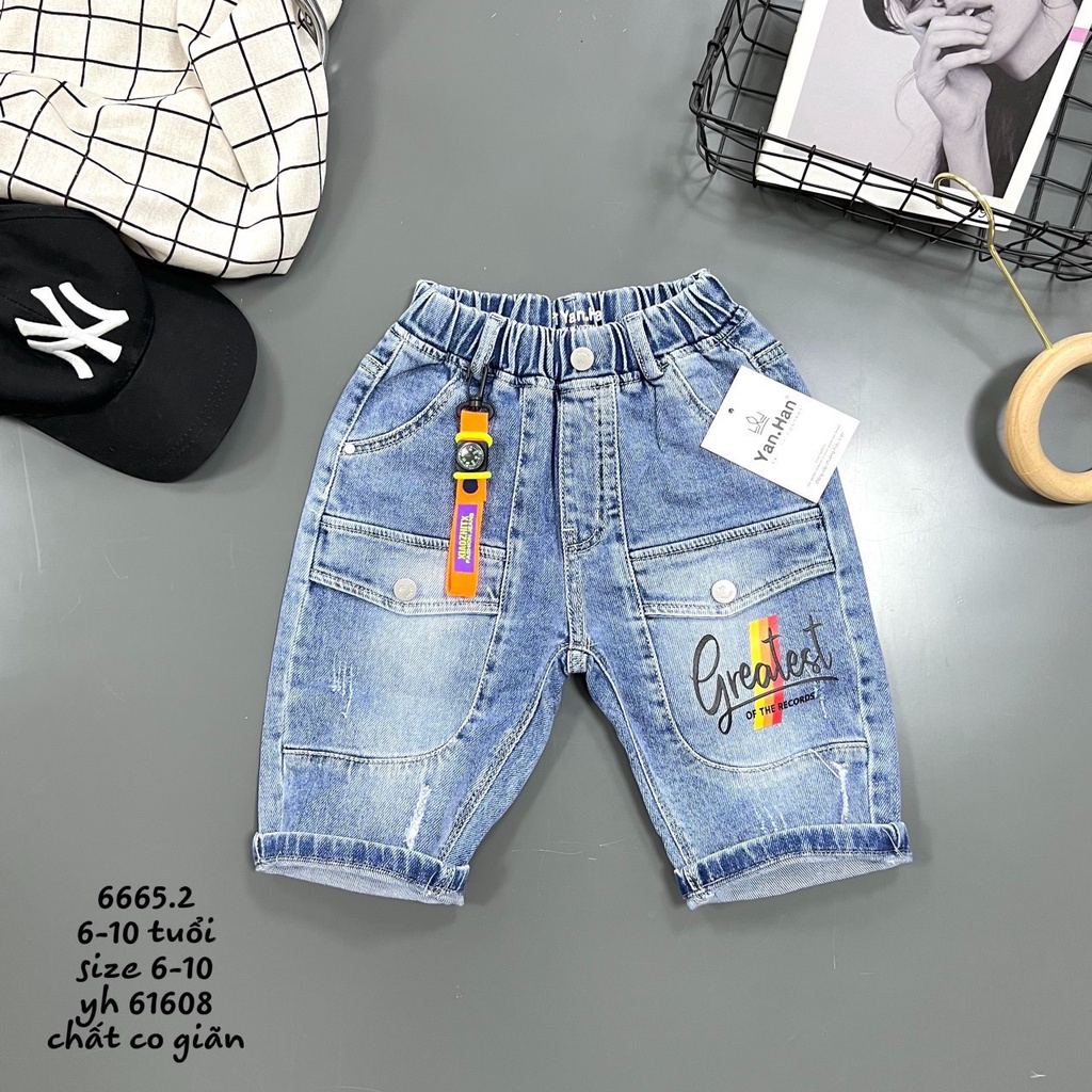 QUẦN JEAN ĐẠI LỬNG TRƠN CHO BÉ TRAI