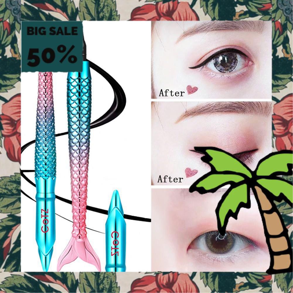 Bút Kẻ Mắt NÀNG TIÊN CÁ Kissbeauty lâu trôi mềm mịn dễ kẻ sỉ rẻ nội địa eyeliner eyelash makeup