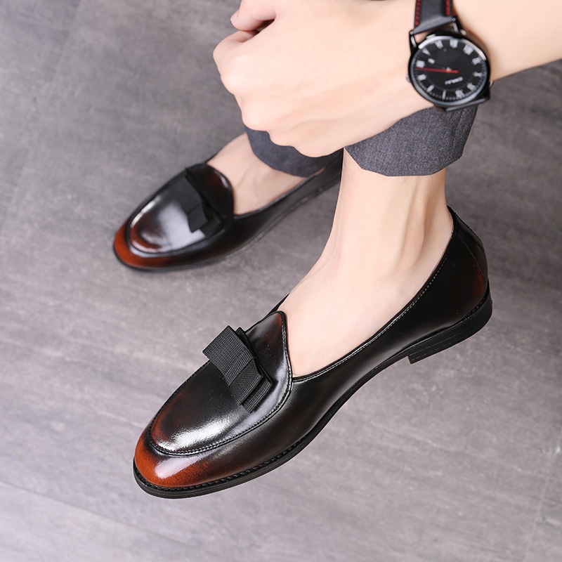 Giày Da Nam Oxford Phong Cách Doanh Nhân Size 37-48