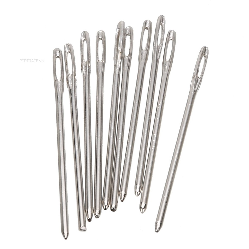PTPTRATE ★10pcs 5cm Large Eye Embroidery Tapestry Darning Needle Sewing Bees Crafts Tools