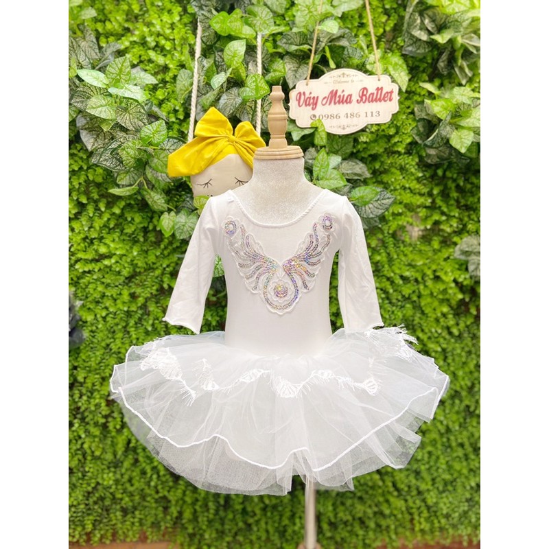 Váy múa kimsa bướm tay lỡ