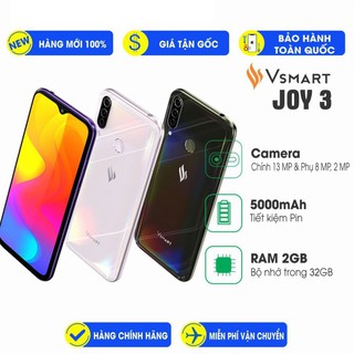 Điện thoại Vsmart Joy 3 Fullbox Nguyên Seal Chính Hãng VJ3