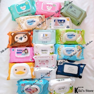 Tổng hợp các loại khăn giấy ướt , khăn ướt không mùi an toàn cho bé