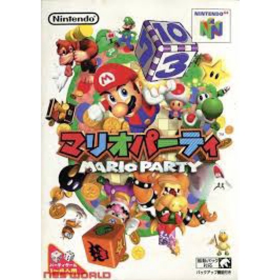 Đĩa game nintendo switch: super mario party - new seal