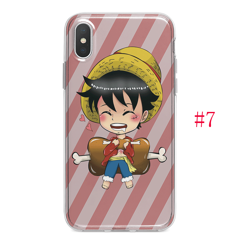 Ốp lưng Meizu M6 M3 M5 Note M3S vỏ điện thoại Silicone mềm Monkey D. Luffy