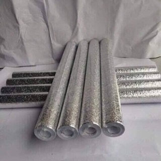 Combo 2 cuộn decal bạc dán bếp