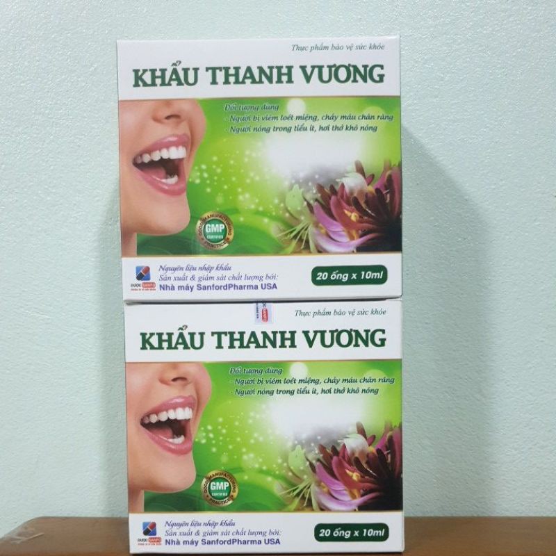 Khẩu thanh vương - không lo nhiệt miệng