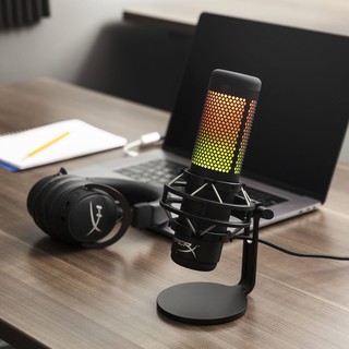 Micro Kingston Thiết bị thu âm HyperX QuadCast S Led RGB