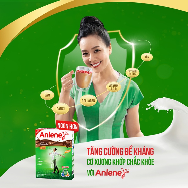 Sữa bột Anlene Gold Movepro Hộp 440g chocolate