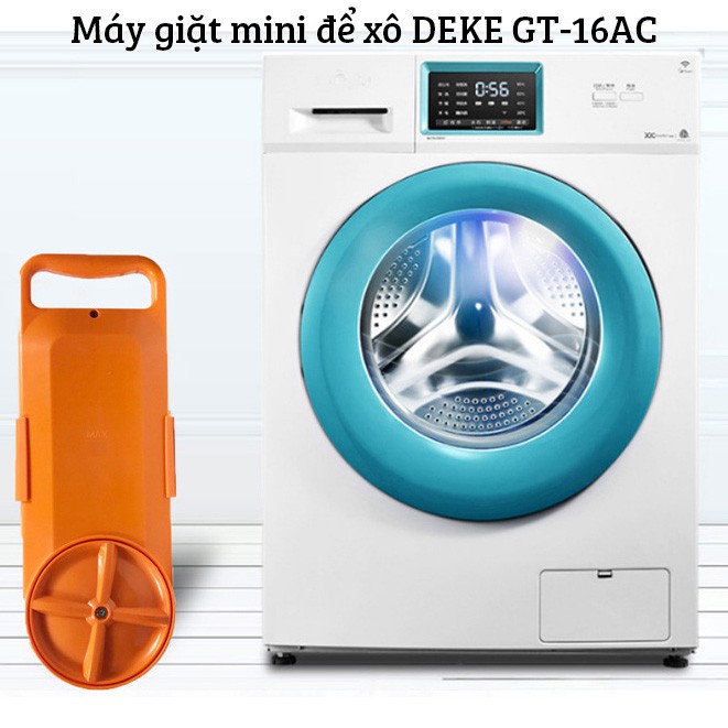 Máy giặt mini tại xô DEKE GT-16AC tiết kiệm điện có hẹn giờ và đảo chiều