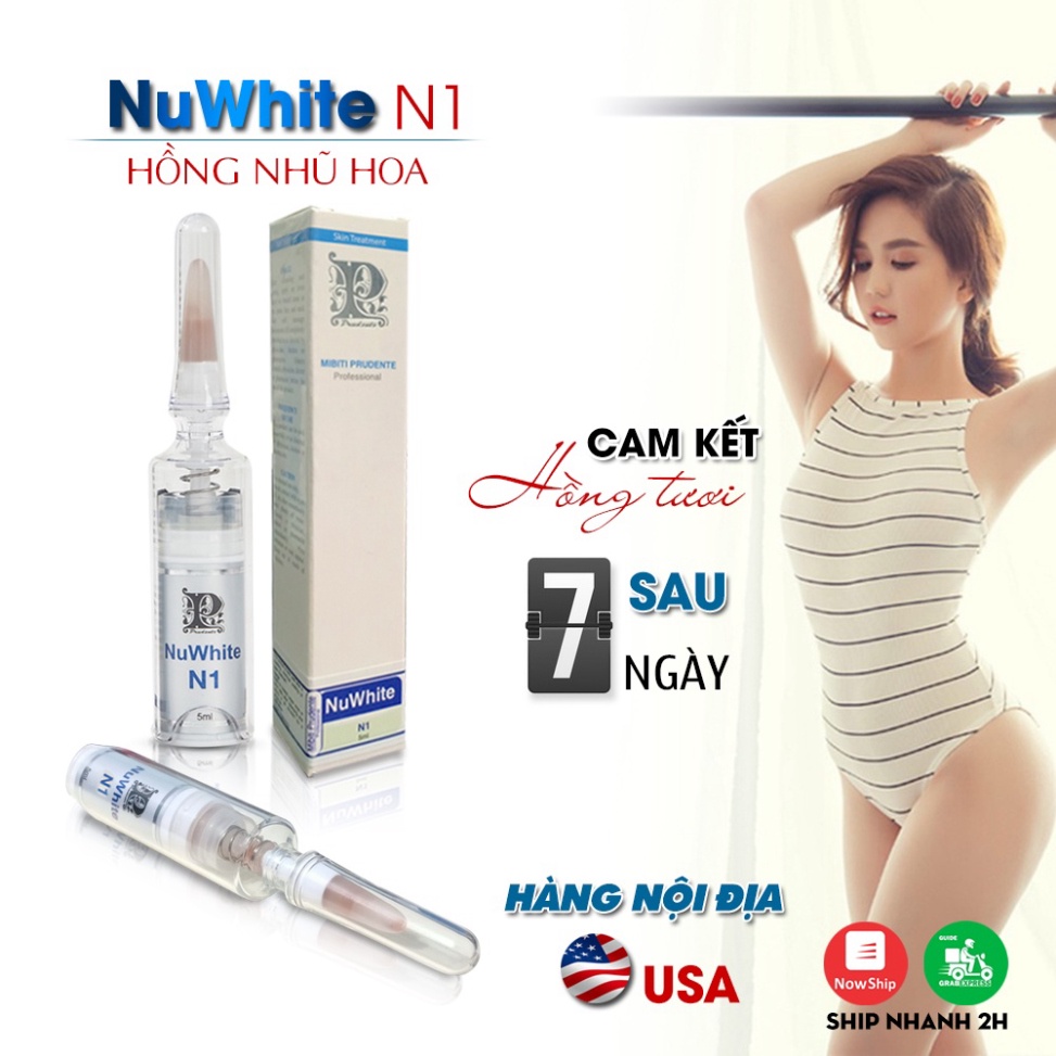 Kem Làm Hồng Nhũ Hoa NuWhite N1 Mibiti Prudente [Hàng Nội Địa Mỹ] Ti Hồng Rạng Rỡ Chỉ Sau 7 Ngày Sử Dụng | BigBuy360 - bigbuy360.vn