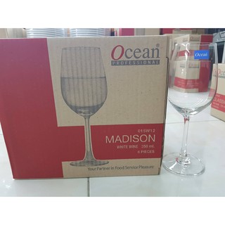 Ly uống rượu vang trắng Madison 350ml