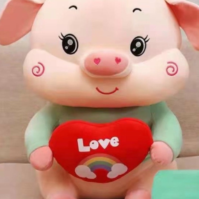 Bộ chăn gối văn phòng đa năng 2 trong 1 hàng thêu loại 1 cao cấp hình heo đội vương miện MẦU HỒNG ( #changoivanphong )