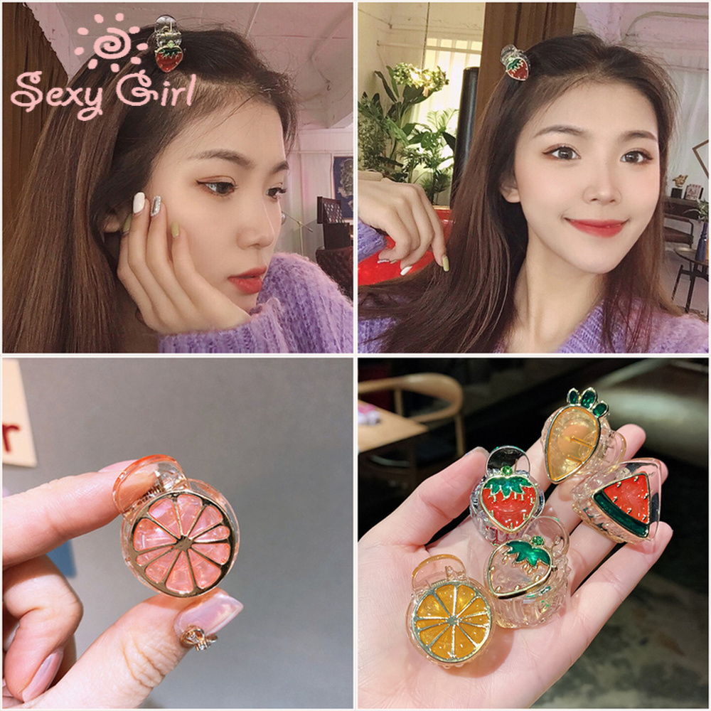 Kẹp Tóc Hình Trái Cây Dễ Thương Cho Nữ