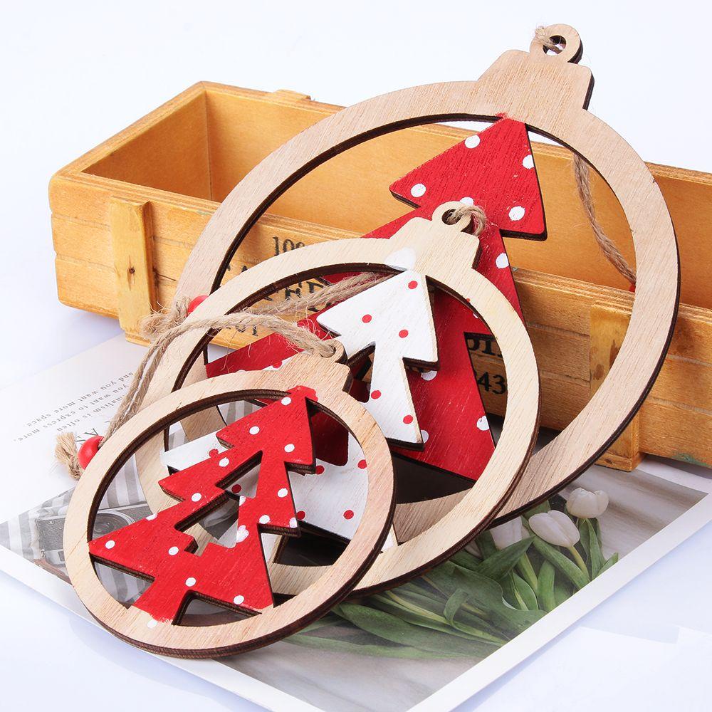 WTTLE Set 3 Phụ Kiện Treo Trang Trí Cây Thông Noel