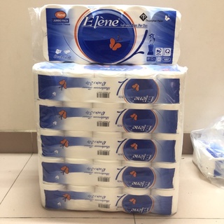 Giấy vệ sinh Elene siêu dai 3 lớp 10 cuộn không lõi< Bán Giá Gốc>