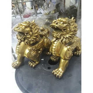 Đôi tỳ hưu bằng đồng vàng, bán tỳ hưu