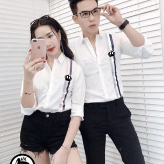 Áo sơ mi cặp tay dài thời trang